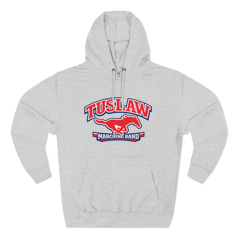 Tuslaw Marching Band — Running Mustang Varsity Hoodie