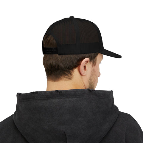 Tuslaw Mustang Trucker Cap — Embroidered Richardson Snapback