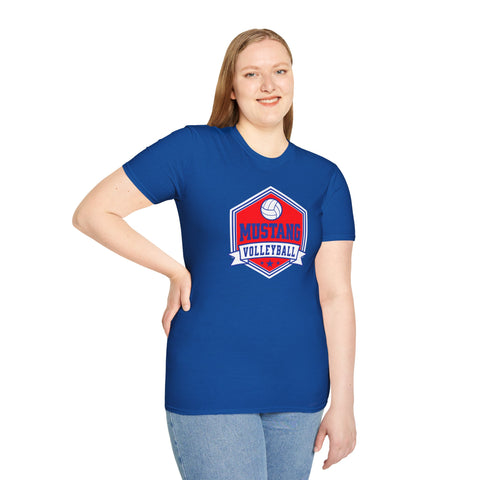 Tuslaw Volleyball — Mustangs Banner T-Shirt