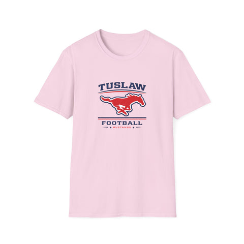 Tuslaw Football — Classic Red, White & Blue T-Shirt