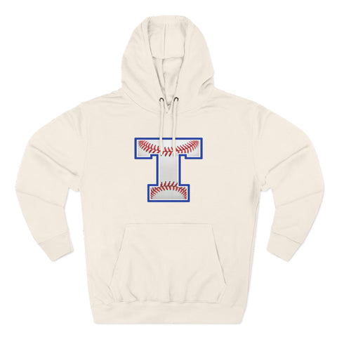 Tuslaw Mustangs Baseball Monogram Hoodie in Sandshell