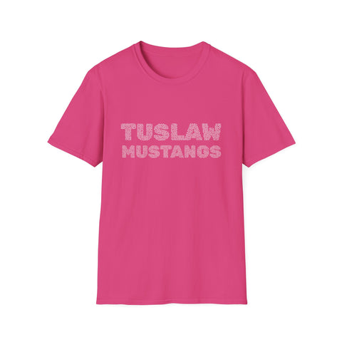Tuslaw Mustangs — Maze Text T-Shirt
