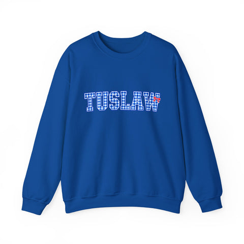 Tuslaw Mustangs Ladies - Bingham Style Tuslaw Crewneck Sweatshirt