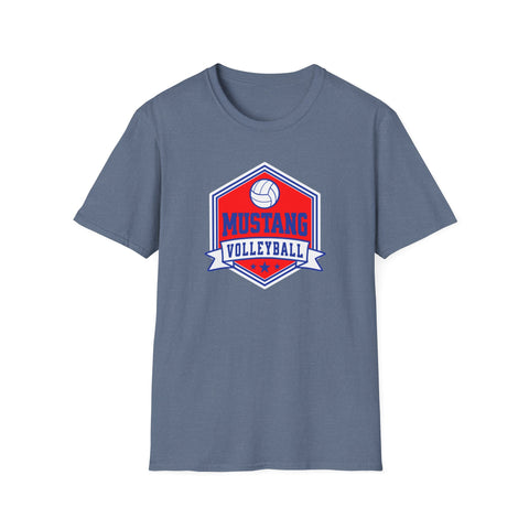 Tuslaw Volleyball — Mustangs Banner T-Shirt