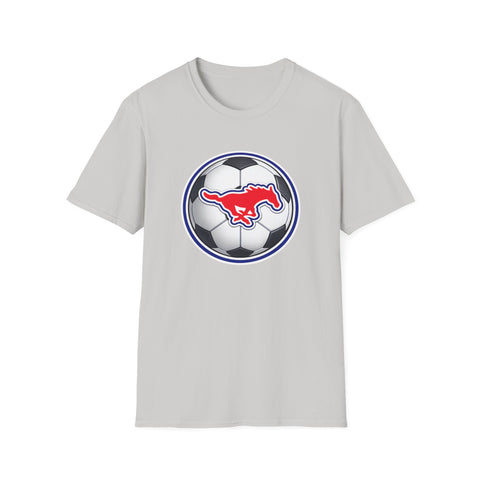 Tuslaw Soccer — Mustang Ball T-Shirt