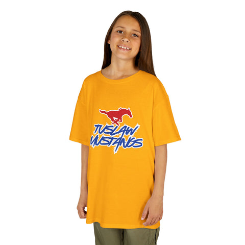 Kids’ Tuslaw Mustangs — Bold Logo T-Shirt