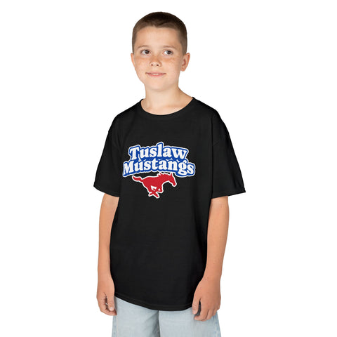 Kids’ Tuslaw Mustangs — Fun Logo T-Shirt