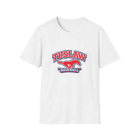 Tuslaw Baseball — Varsity Running Mustang T-Shirt