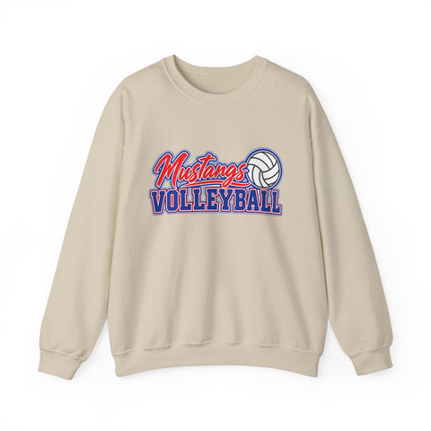 Tuslaw Volleyball - Signature Series Crewneck Sweatshirt in Sand