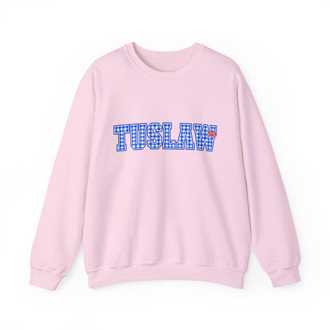 Tuslaw Mustangs Ladies - Bingham Style Tuslaw Crewneck Sweatshirt