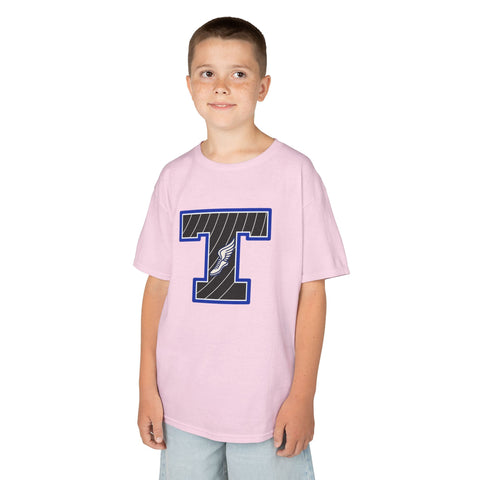 Tuslaw Mustangs Track & Field Monogram Kids T-Shirt
