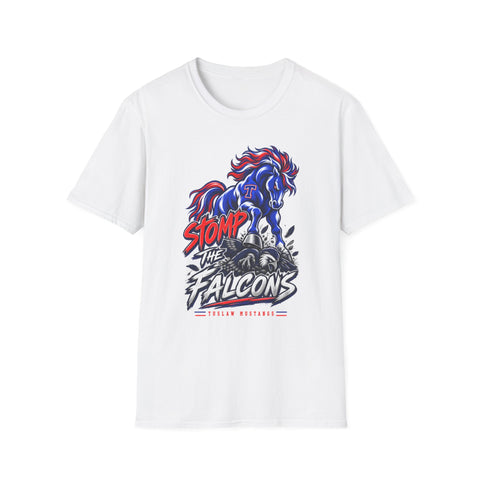 Tuslaw Mustangs — Stomp The Falcons Rivalry T-Shirt