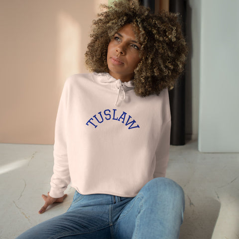 Tuslaw Mustangs Classic Arch Crop Hoodie
