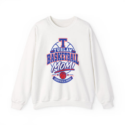 Tuslaw Basketball — Proud Mom Crewneck Sweatshirt