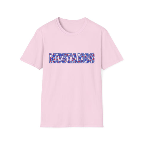 Tuslaw Mustangs Ladies - Floral Mustangs T-Shirt