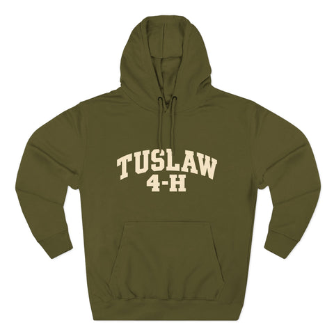 Tuslaw 4-H — Classic Varsity Pullover Hoodie in Army Green