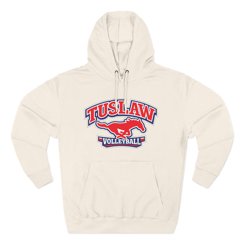Tuslaw Volleyball — Running Mustang Varsity Hoodie