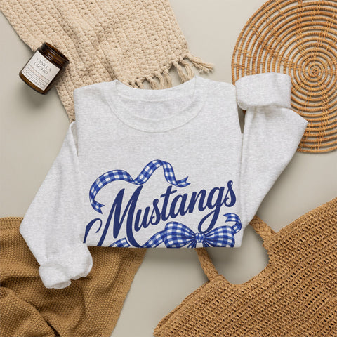 Tuslaw Blue Ribbon Mustangs Crewneck Sweatshirt