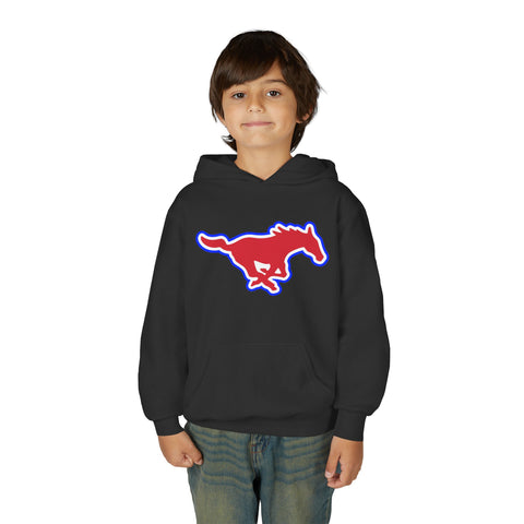 Youth Tuslaw Mustangs — Running Horse Hoodie