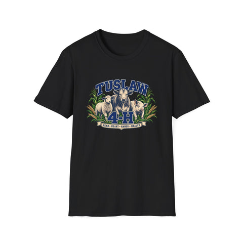 Tuslaw 4-H — Heritage Livestock T-Shirt in Black