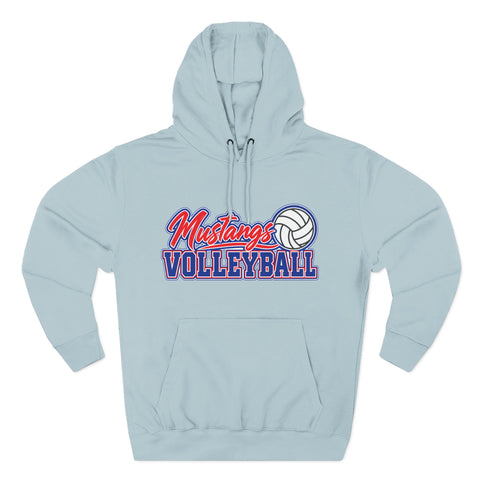Tuslaw Volleyball — Signature Series Pullover Hoodie in Blue Mist