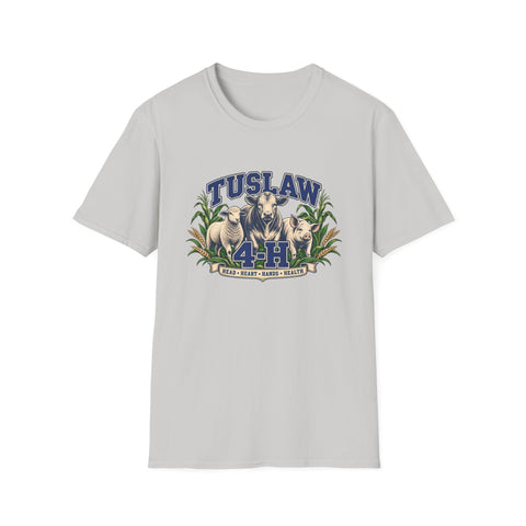 Tuslaw 4-H — Heritage Livestock T-Shirt in Ice Grey