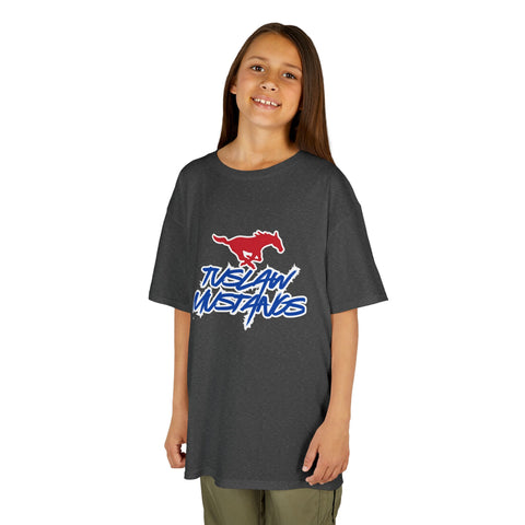 Kids’ Tuslaw Mustangs — Bold Logo T-Shirt
