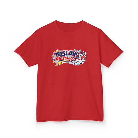Kids’ Tuslaw Mustangs — Cartoon Horse T-Shirt