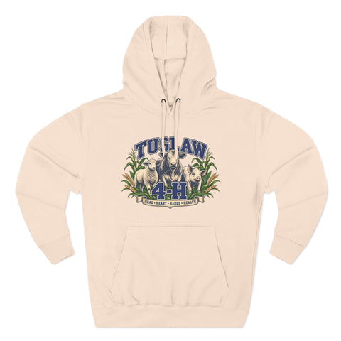 Tuslaw 4-H — Heritage Livestock Pullover Hoodie in Pale Pink