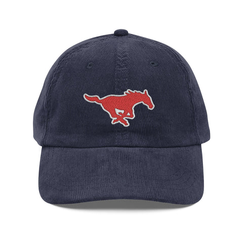 Tuslaw Running Mustang Corduroy Cap