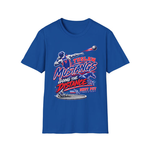 Tuslaw Track & Field — "Going The Distance" Shot Put T-Shirt