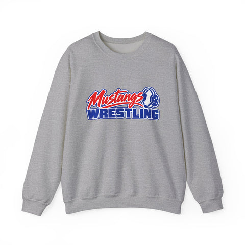 Tuslaw Wrestling - Signature Series Crewneck Sweatshirt in Sport Grey