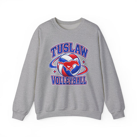 Tuslaw Volleyball — Moon & Stars Crewneck Sweatshirt