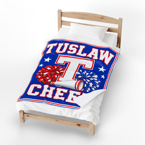 Tuslaw Cheer — Velveteen Plush Blanket | 50 × 60 in