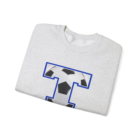 Tuslaw Mustangs Soccer Monogram Crewneck Sweatshirt