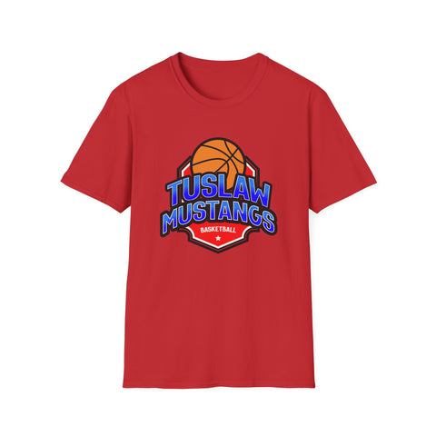 Tuslaw Basketball — Illustrated Mustang T-Shirt