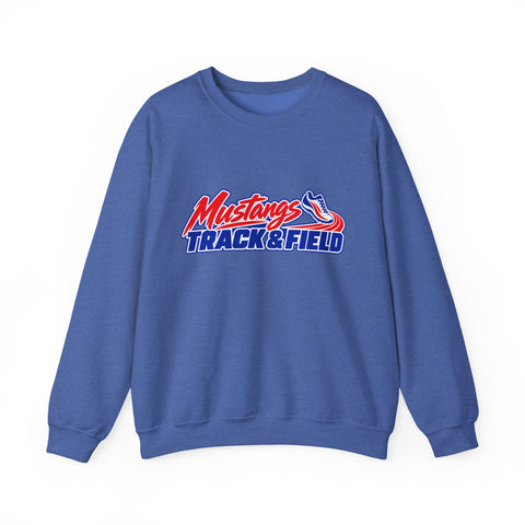 Tuslaw Track & Field - Signature Series Crewneck Sweatshirt in Heather Sport Royal