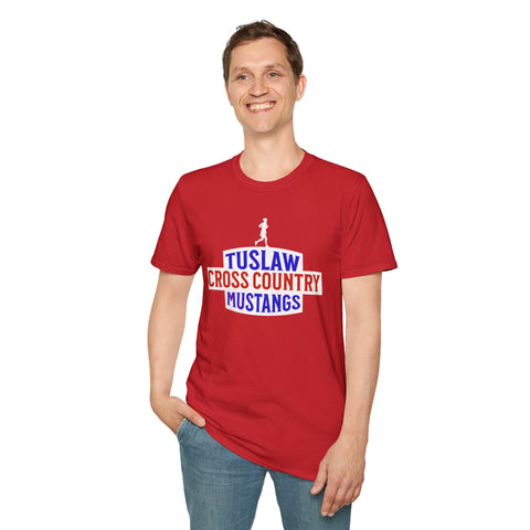 Tuslaw Cross Country — Red, White & Blue T-Shirt