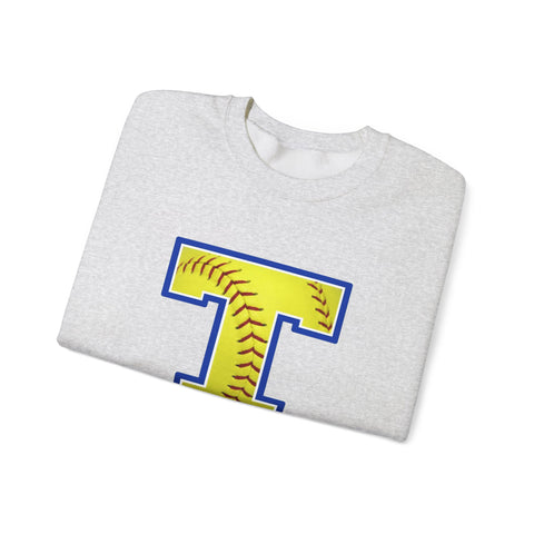 Tuslaw Mustangs Softball Monogram Crewneck Sweatshirt