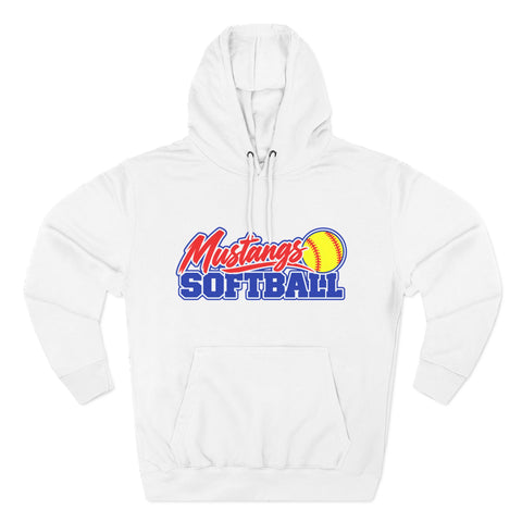 Tuslaw Softball — Signature Series Pullover Hoodie in White