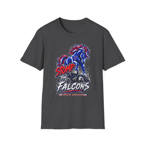 Tuslaw Mustangs — Stomp The Falcons Rivalry T-Shirt