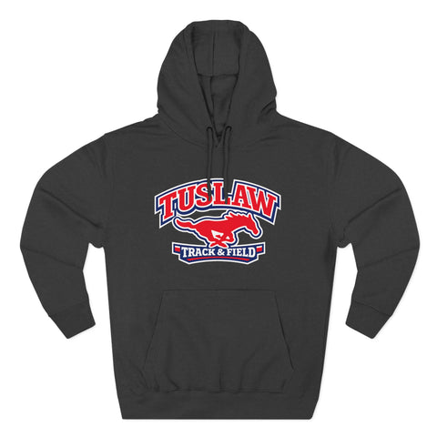 Tuslaw Track & Field — Running Mustang Varsity Hoodie