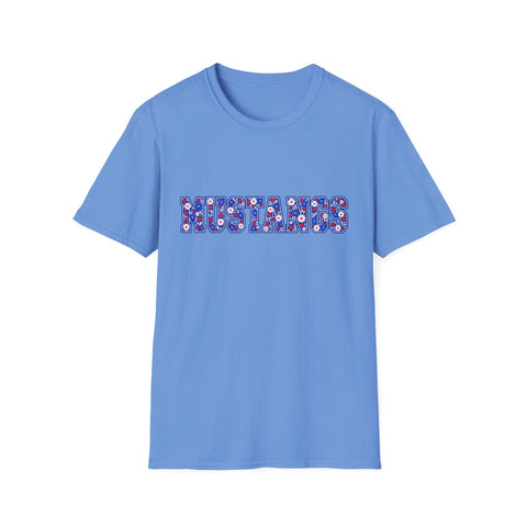 Tuslaw Mustangs Ladies - Floral Mustangs T-Shirt
