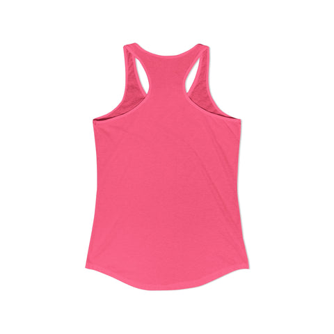 Tuslaw Mustangs Ladies - Floral Mustangs Racerback Tank Top