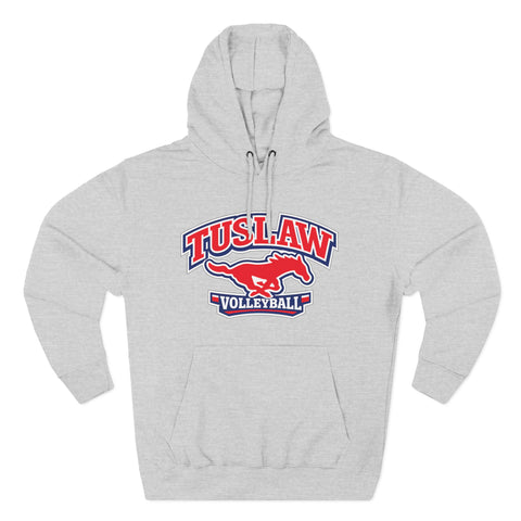 Tuslaw Volleyball — Running Mustang Varsity Hoodie