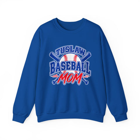Tuslaw Baseball — Proud Mom Crewneck Sweatshirt