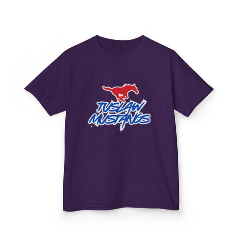 Kids’ Tuslaw Mustangs — Bold Logo T-Shirt