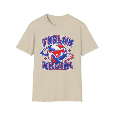 Tuslaw Volleyball  — Moon & Stars T-Shirt