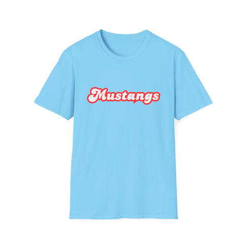 Tuslaw Mustangs — Women’s Retro Script T-Shirt