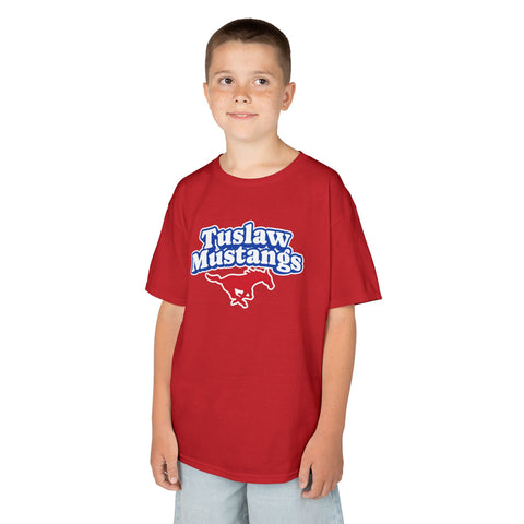 Kids’ Tuslaw Mustangs — Fun Logo T-Shirt